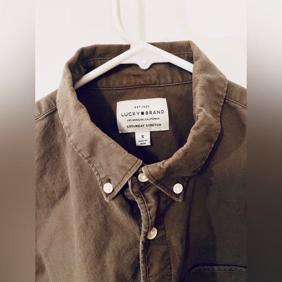 Brown Button Down Dress Shirt - Picture 2 of 5